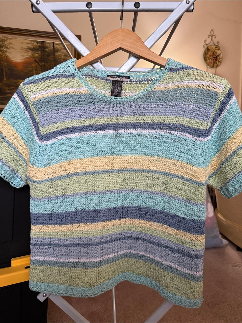Adrianna Bermani Pastel Sweater Top | Soft & Chic
